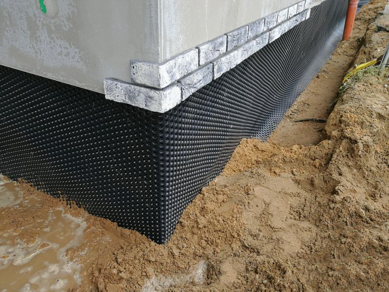 Waterproof membrane installation